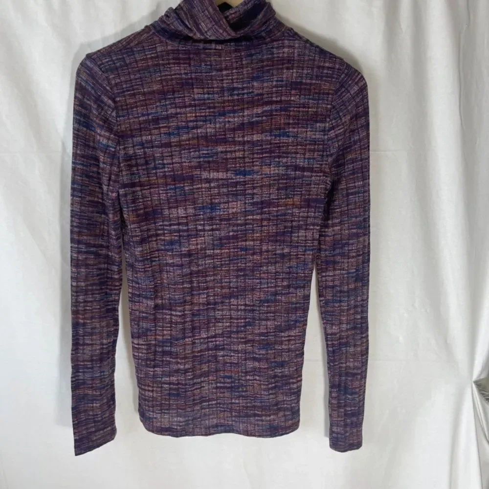 Madewell Space Dyed Lightweight‎ Turtleneck Sweater Sz XS